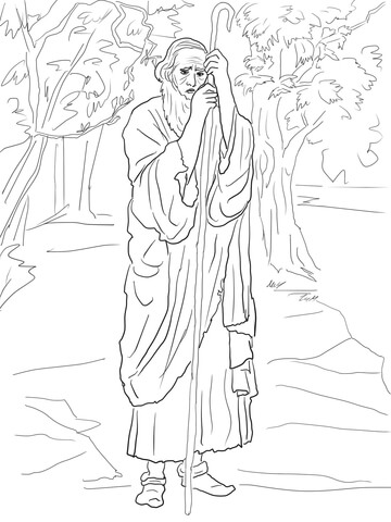 Prophet obadiah coloring page free printable coloring pages