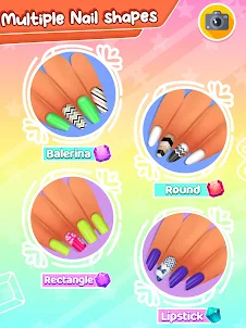 Download nail art salon coloring book on pc emulator