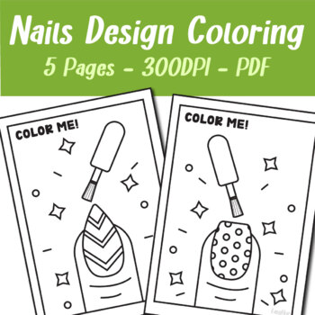 Nail coloring tpt