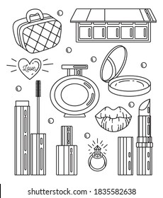 Lipstick coloring page images stock photos d objects vectors