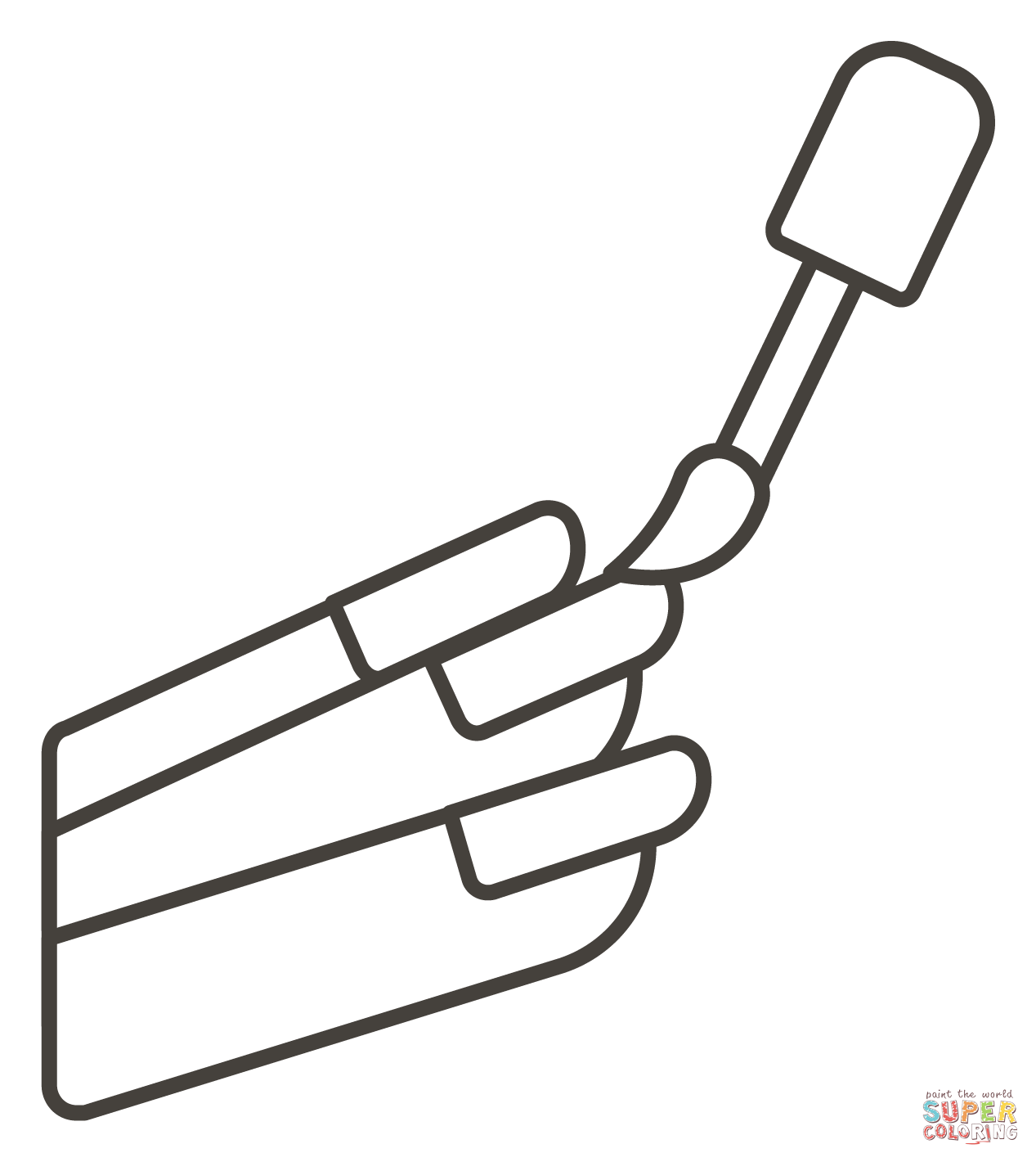 Nail polish coloring page free printable coloring pages