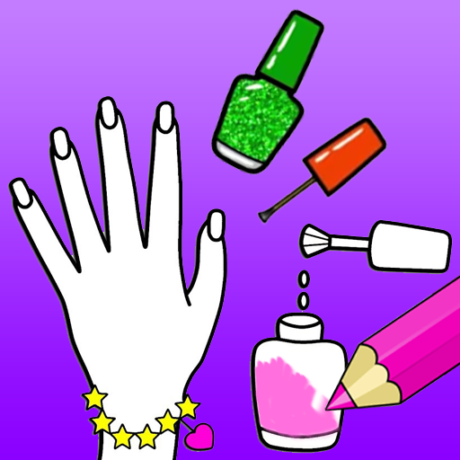 Nail drawing coloring pages â apps on