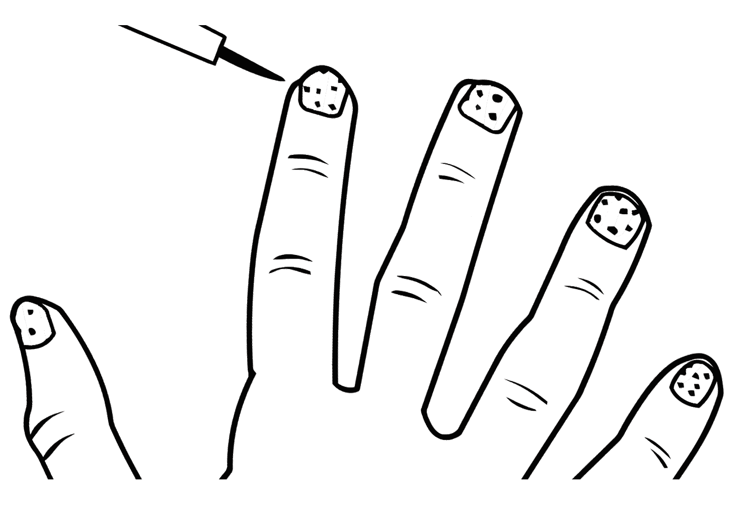 Nails coloring pages coloring pages to download and print