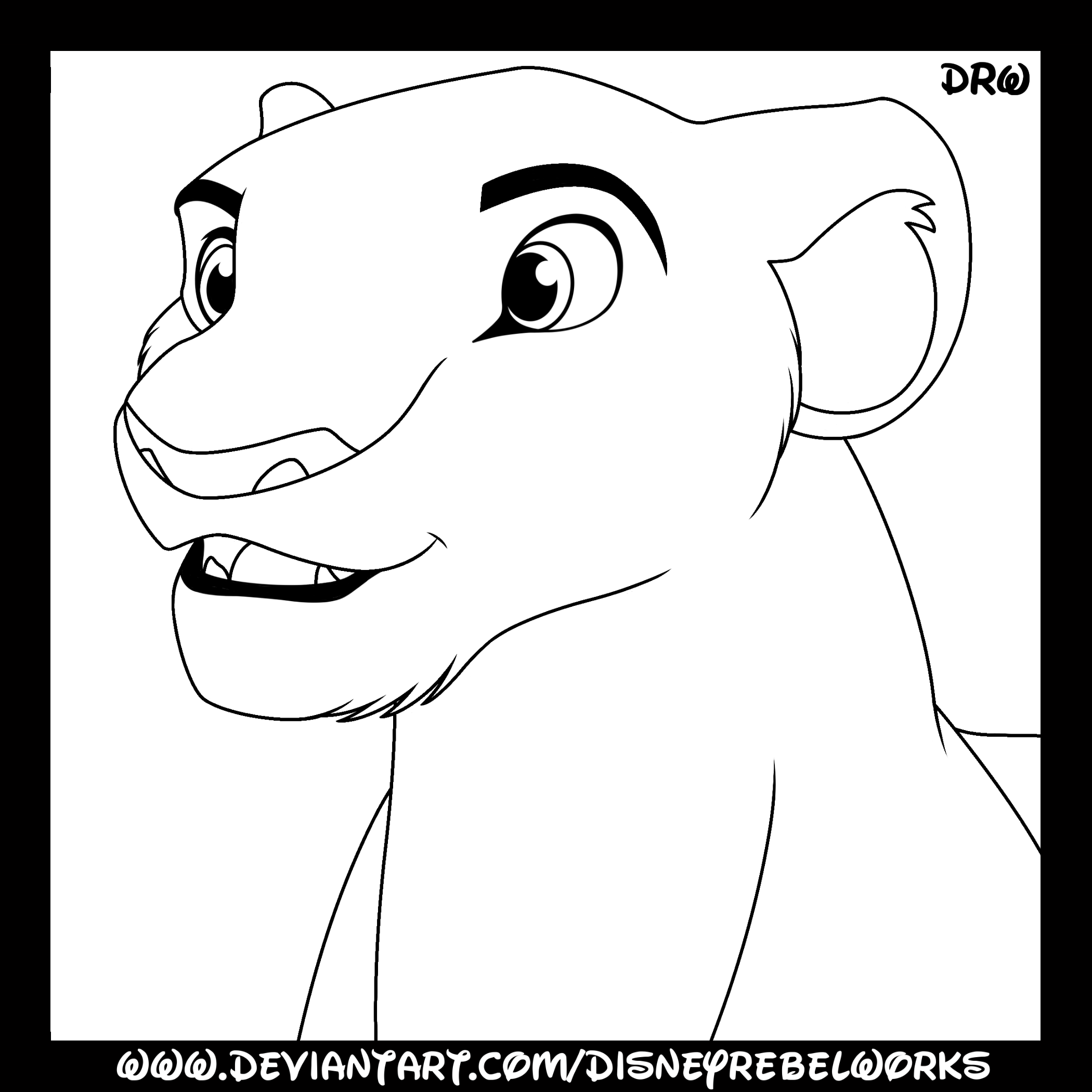 Disney coloring page