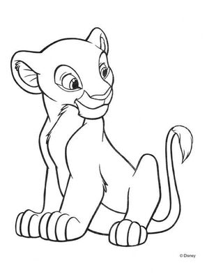 Nala coloring sheets wiki