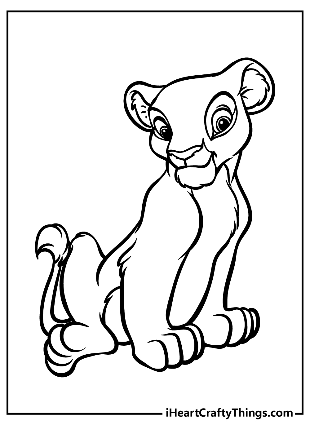 Lion king coloring pages free printables