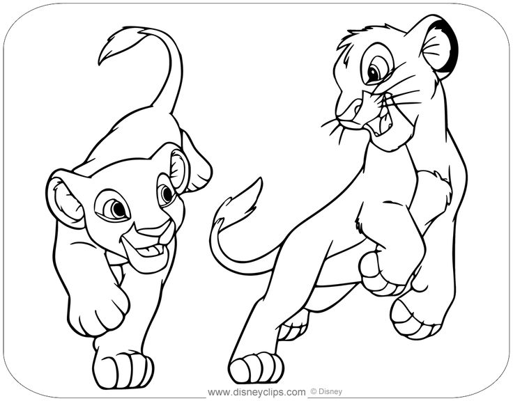 Disney nala coloring pages lion coloring pages lion king pictures coloring pages