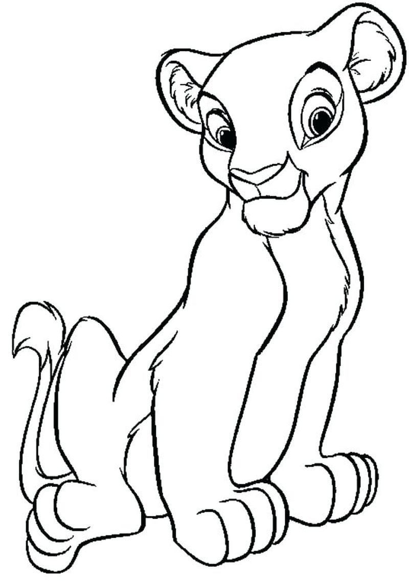 Cool lion king coloring pages pdf ideas