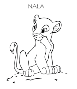 The lion king coloring pages playing learning