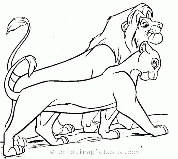 Lion king coloring pages â free drawings with lion king