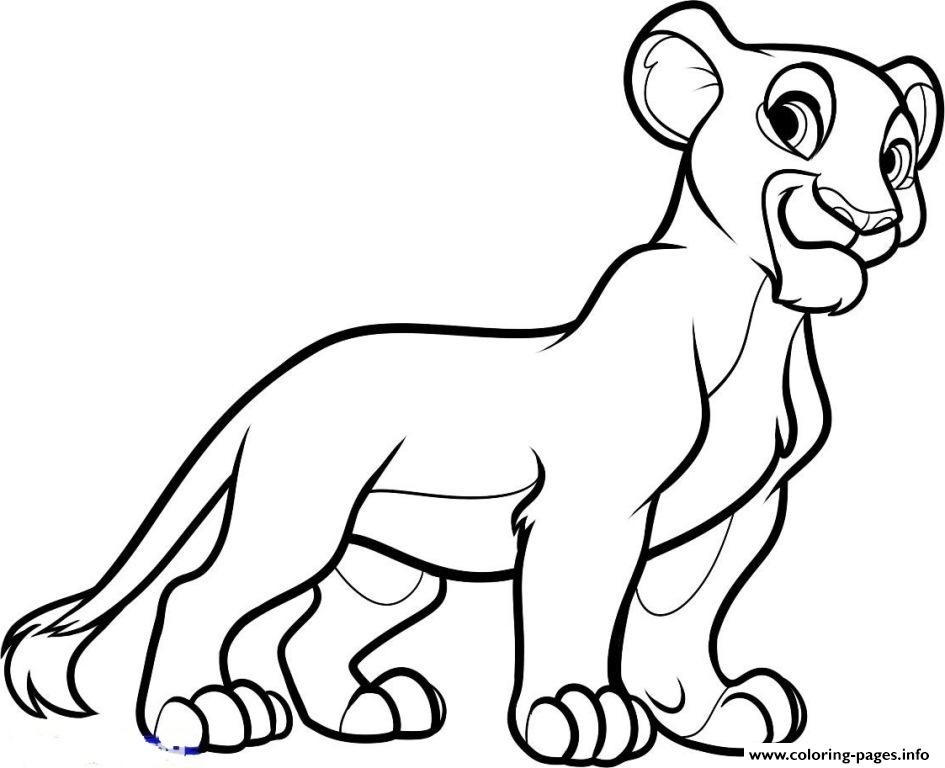 Little nala e coloring page printable