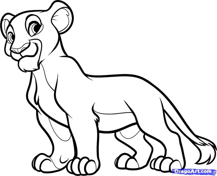 How to draw nala from the lion king step lion coloring pages lion king pictures mermaid coloring pages