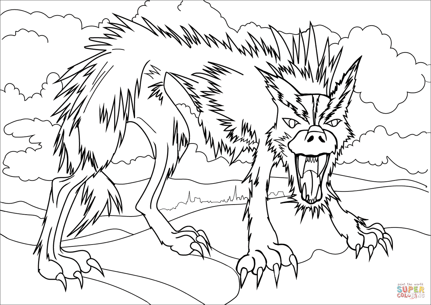 Black dog coloring page free printable coloring pages