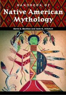 Download handbook of native american mythology world mythology pdf