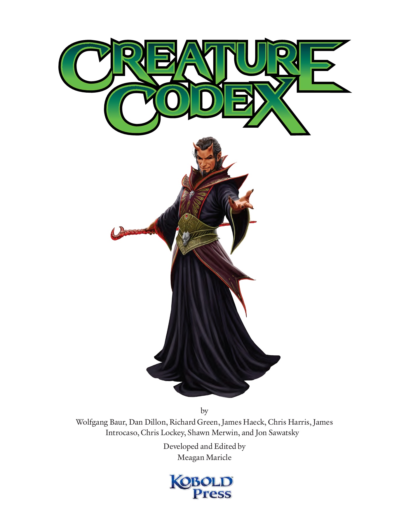 Creature codex