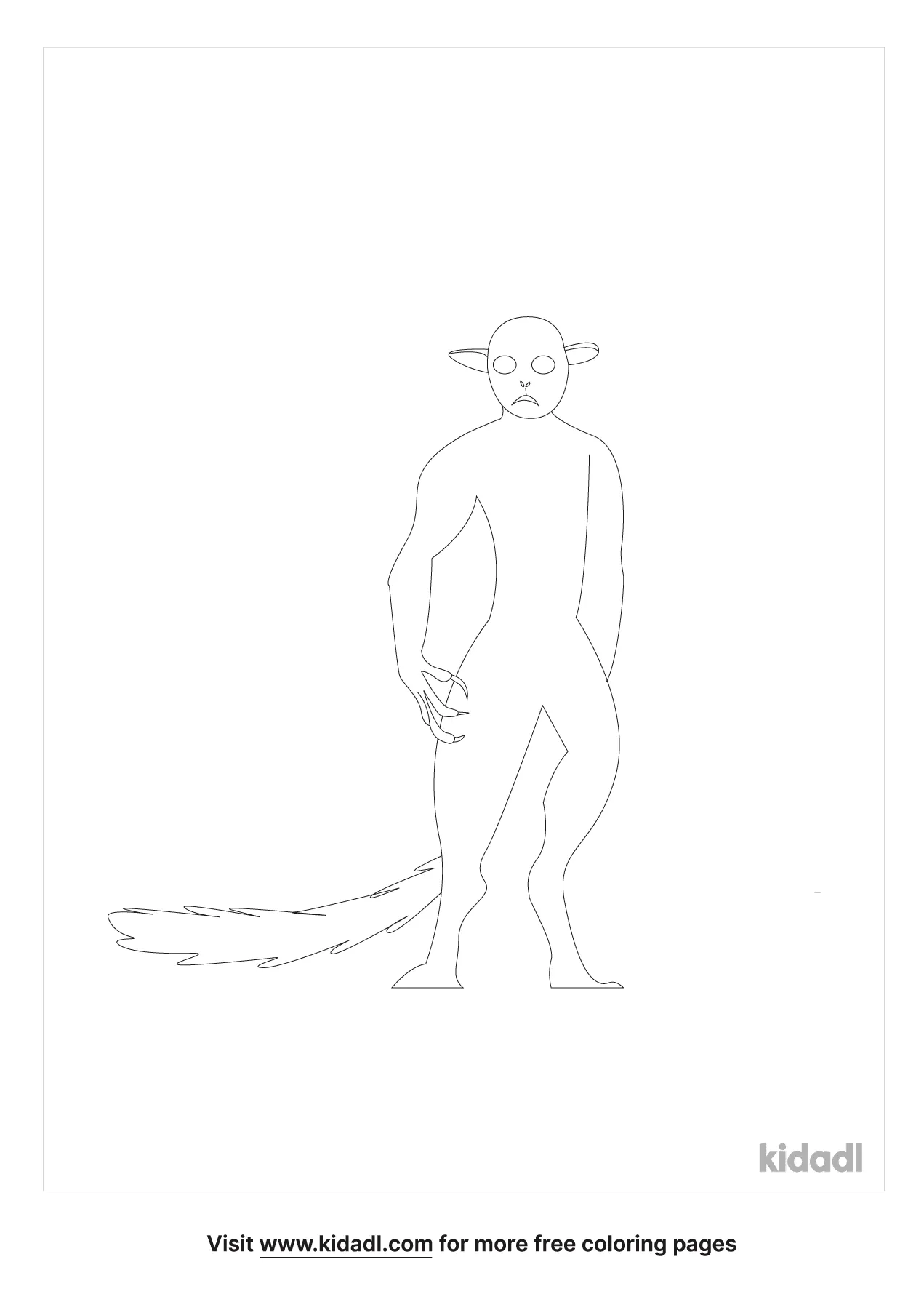 Free cute mythical creature coloring page coloring page printables