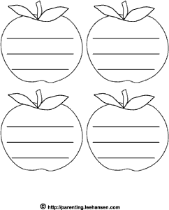 Apple note tags coloring page free download