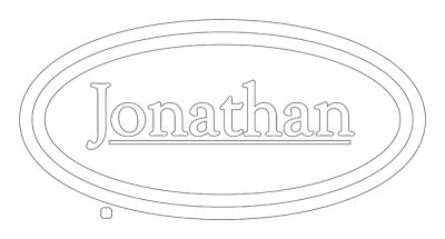 Name tag jonathan â imagination corporation