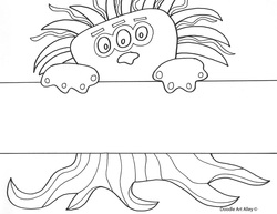 Name templates coloring pages