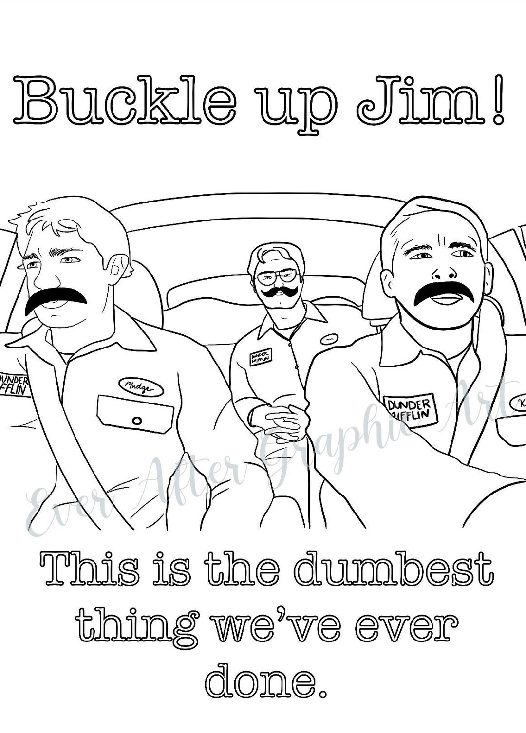 The office coloring pages