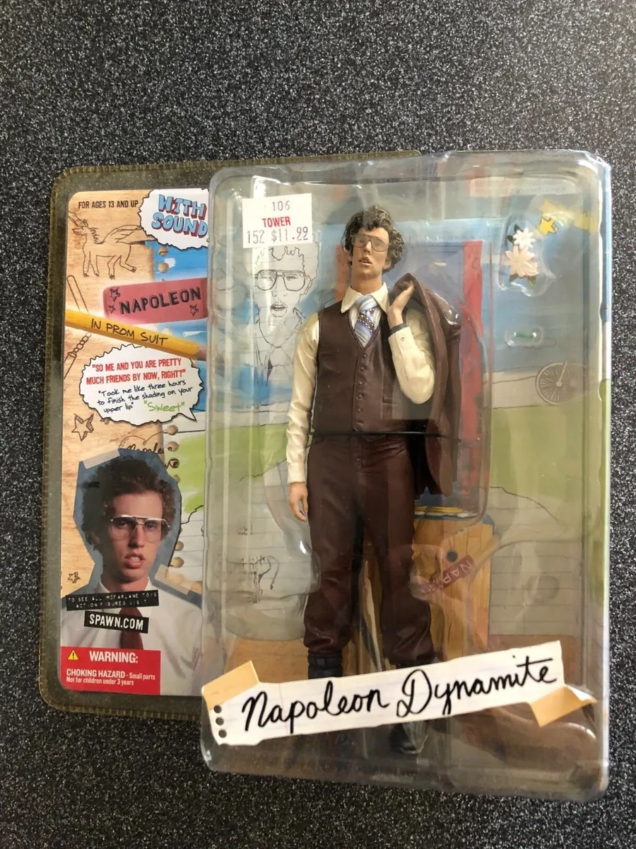 Mcfarlane toys napoleon dynamite prom suit action figure new and sealed