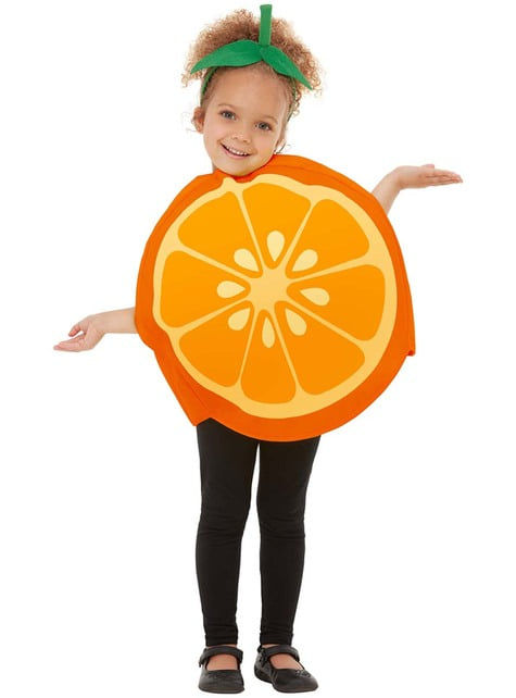 Orange costume for kids the coolest
