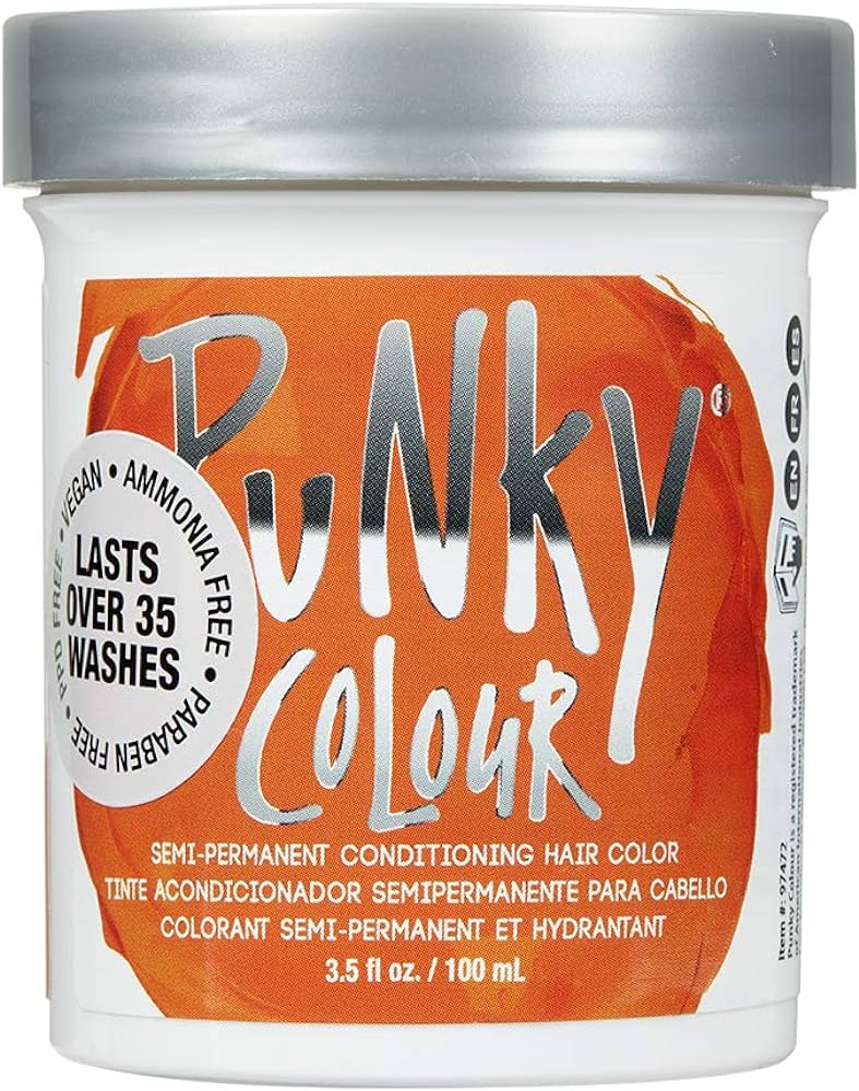 Punky flame semi permanent conditioning hair color non