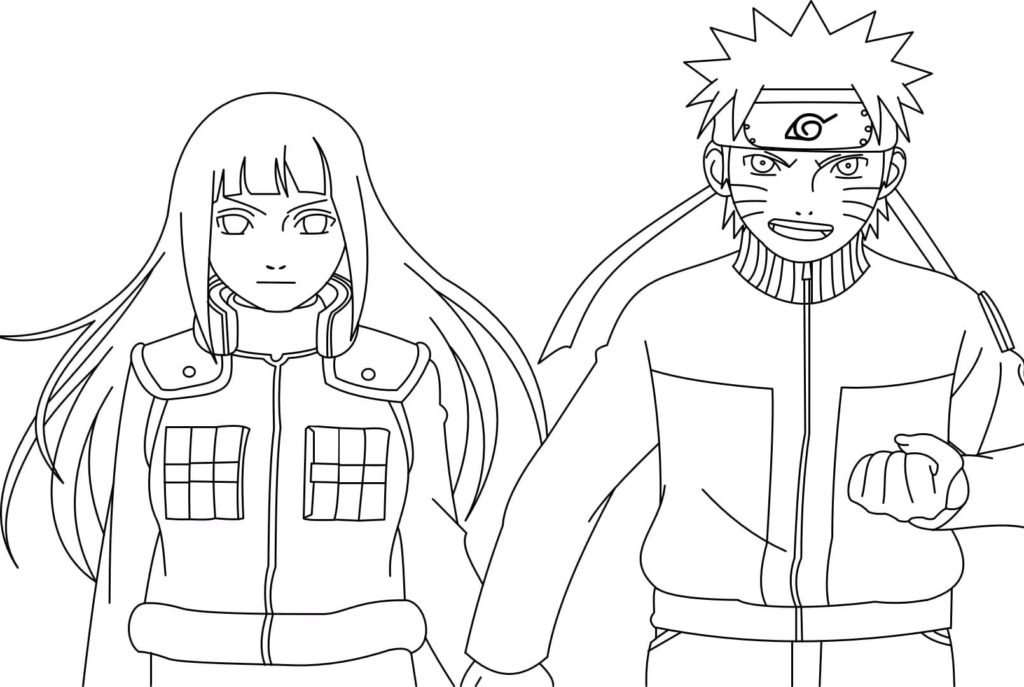 Naruto coloring pages