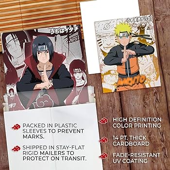 Jumant naruto posters for bedroom