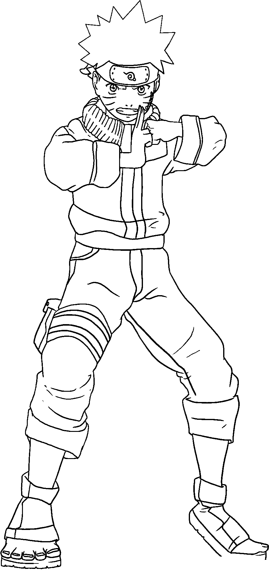 Naruto coloring pages