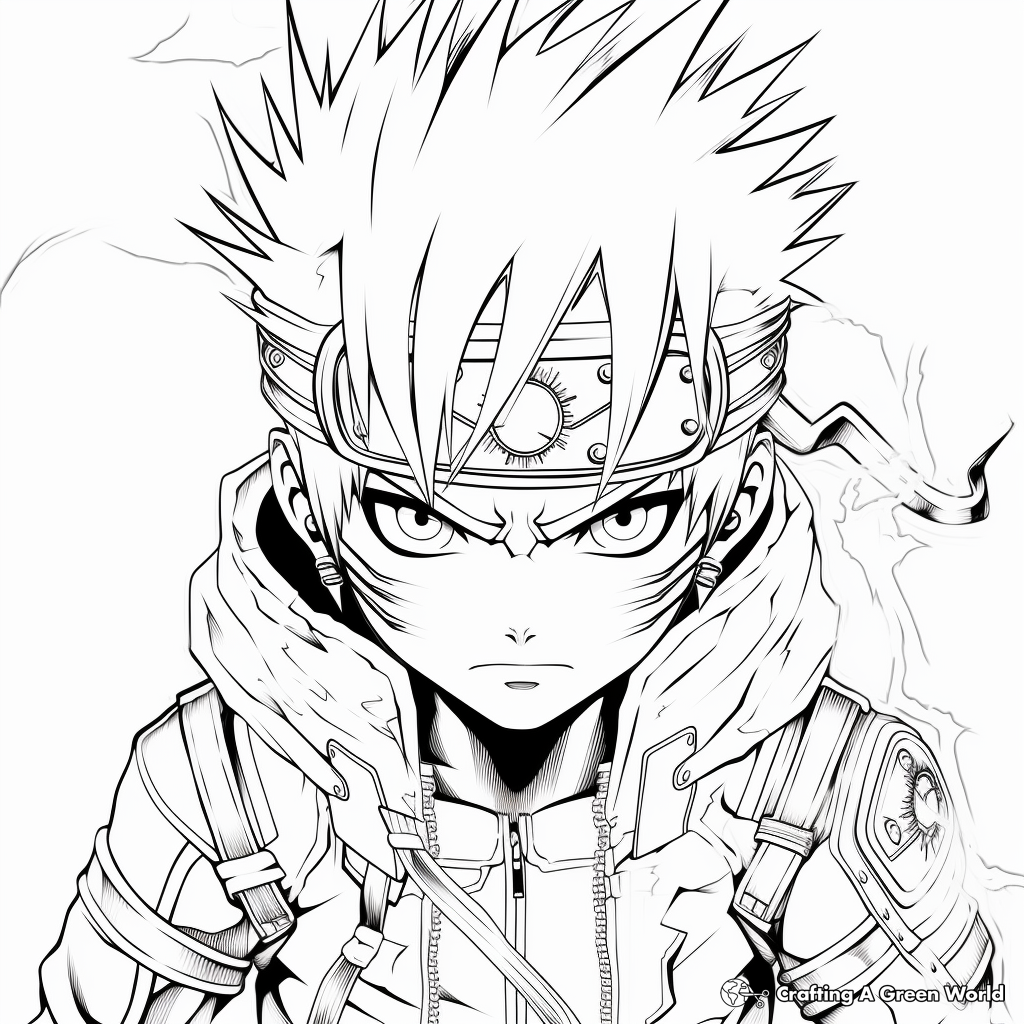 Naruto coloring pages