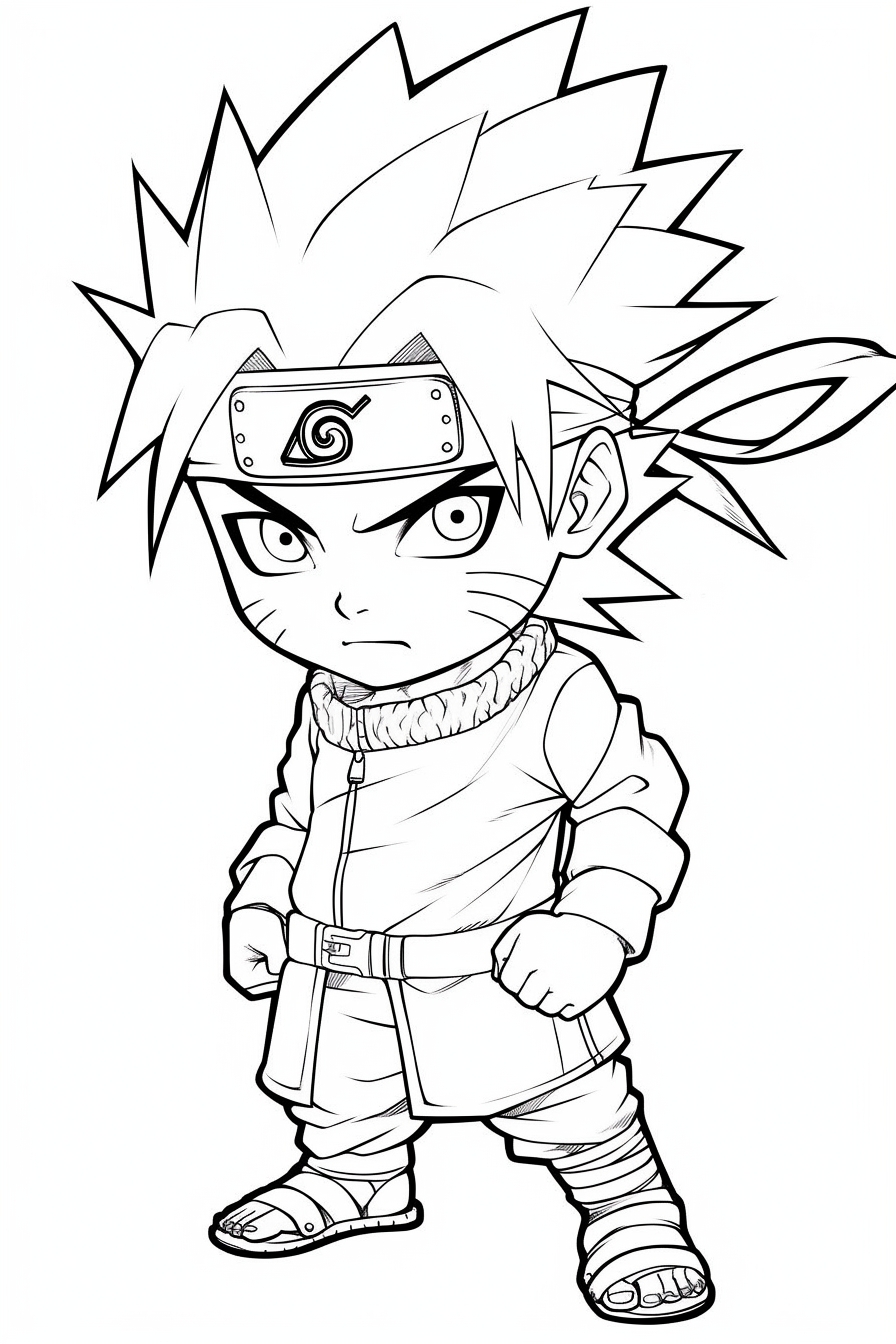 Naruto coloring pages