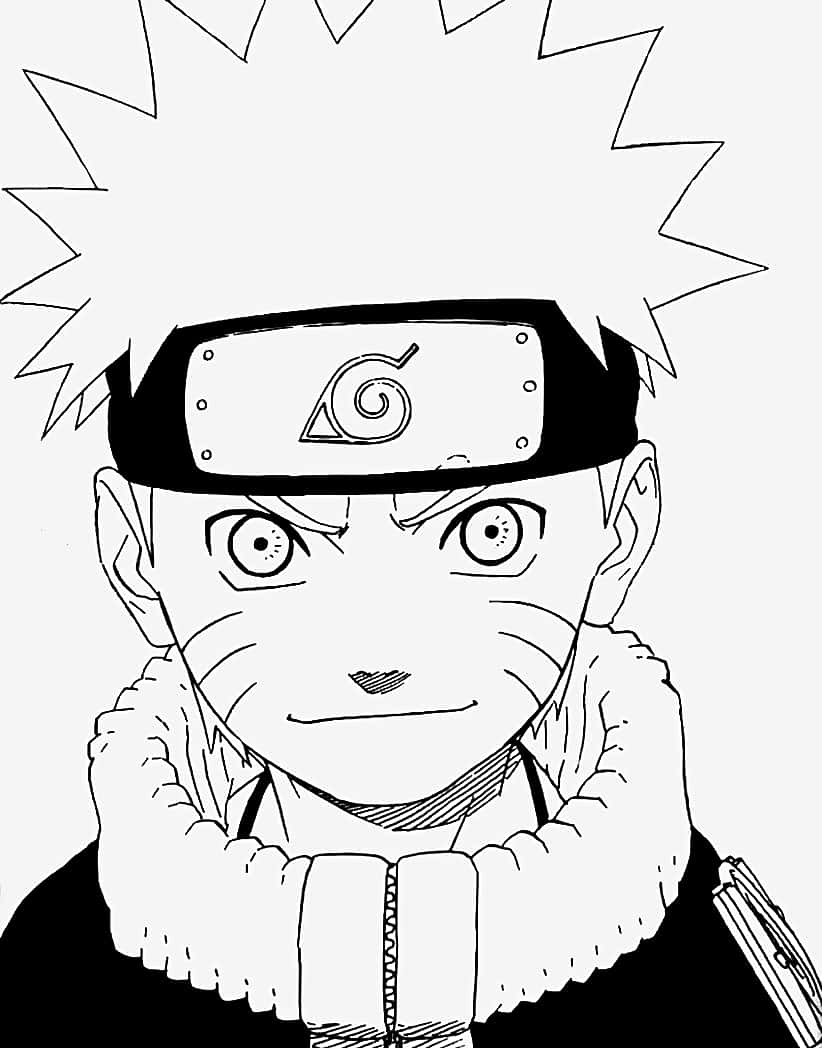 Download naruto coloring pages