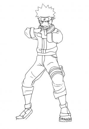 Free printable naruto coloring pages for adults and kids