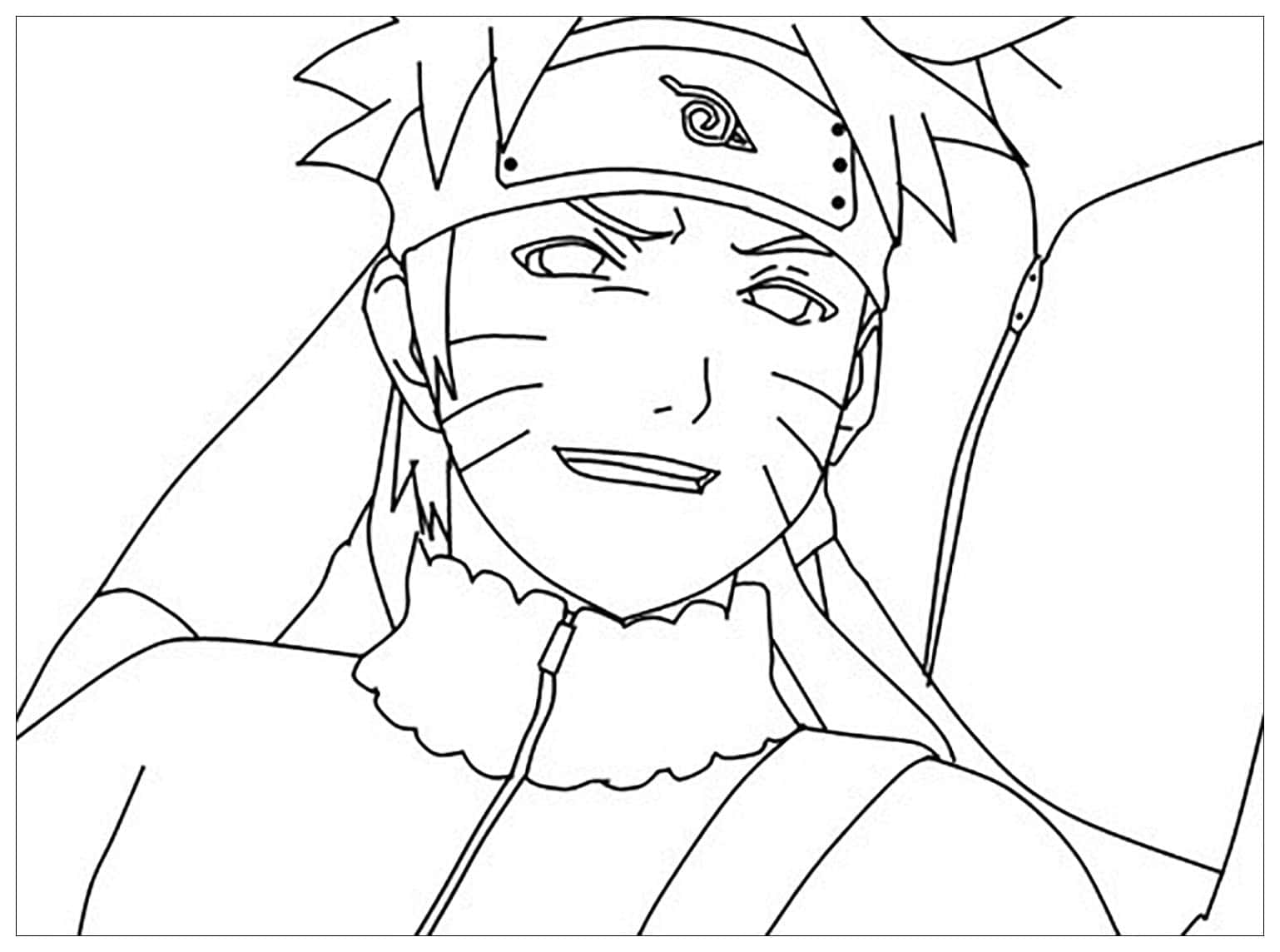 Download naruto coloring pages