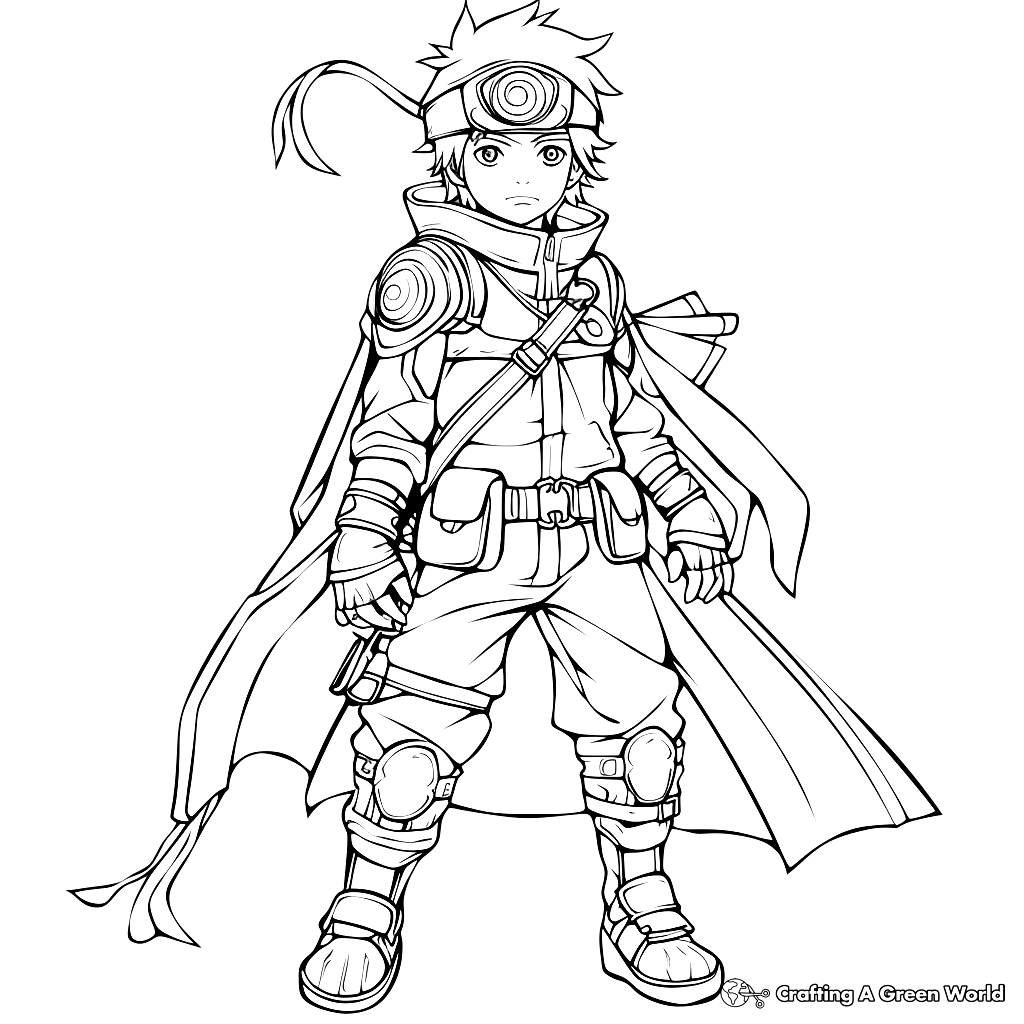 Naruto coloring pages