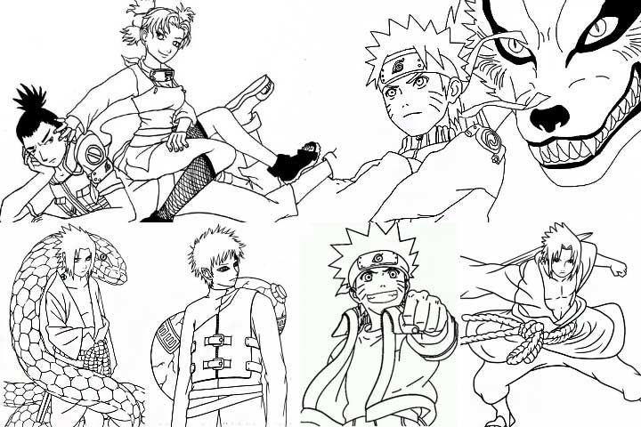 Top free printable naruto coloring pages online family coloring pages coloring pages family coloring