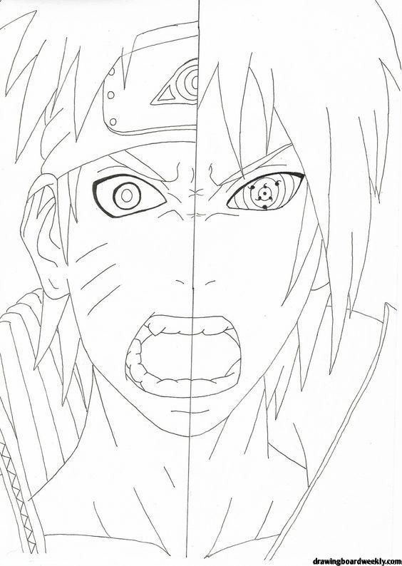 Naruto coloring pages naruto sketch naruto drawings naruto sketch drawing