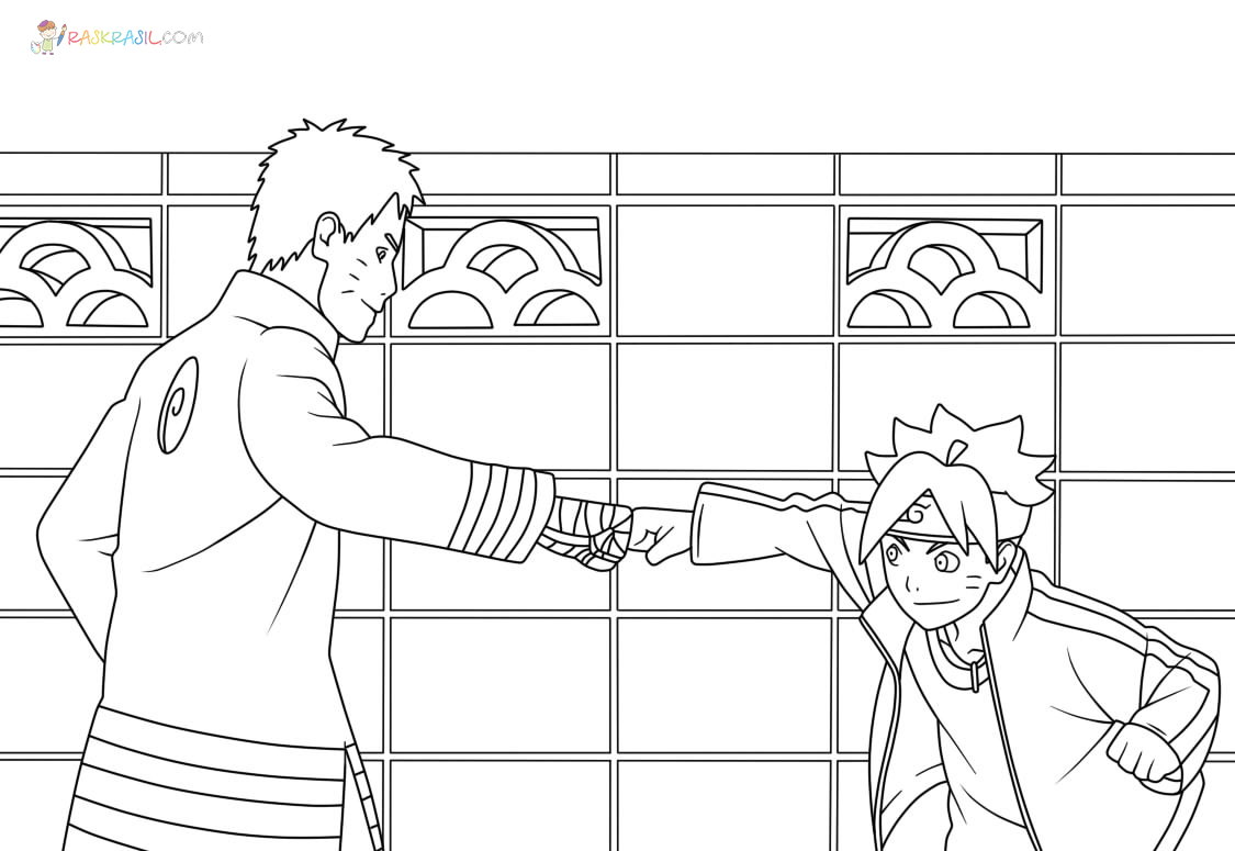 Naruto coloring pages