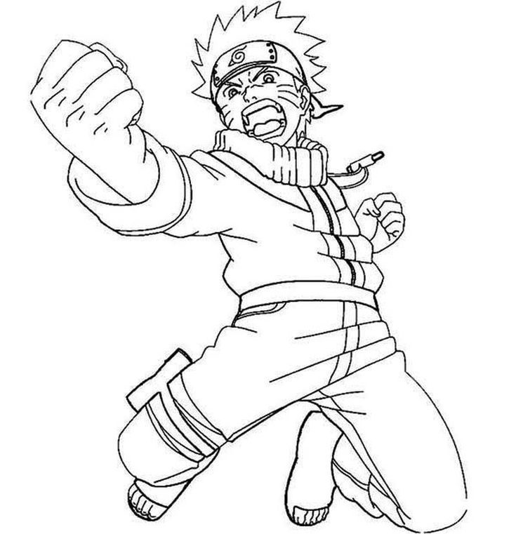 Have fun with these naruto coloring pages pdf ideas