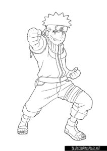 Naruto coloring pages