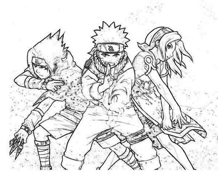 Have fun with these naruto coloring pages pdf ideas