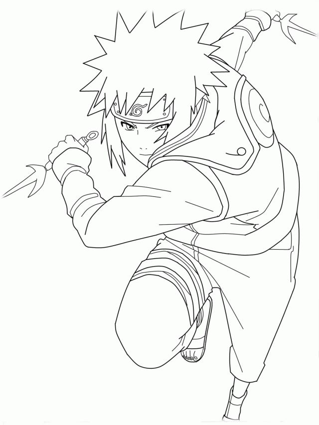 Naruto coloring book pdf best hd cartoon coloring pages coloring pages naruto sketch drawing