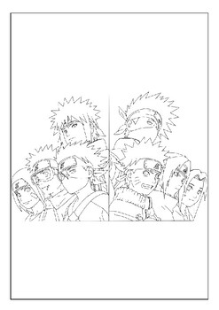 Printable naruto coloring pages collection for kids naruto anime universe p