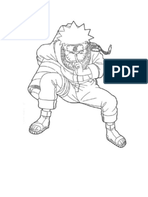 Naruto mewarnai pdf