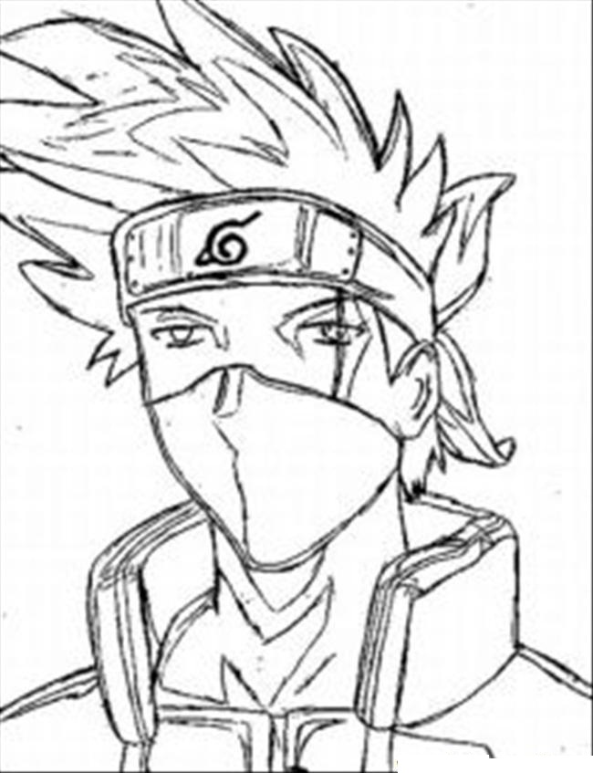 Free printable naruto coloring pages for kids