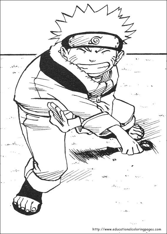 Naruto coloring pages