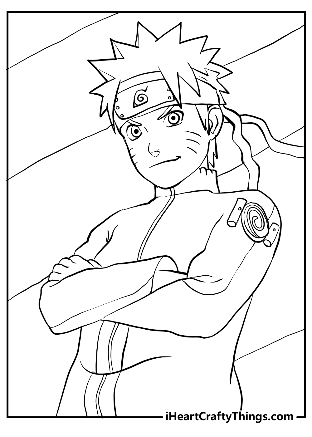 Printable naruto coloring pages updated