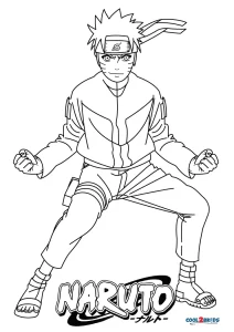 Free printable naruto coloring pages for kids