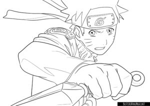 Naruto coloring pages